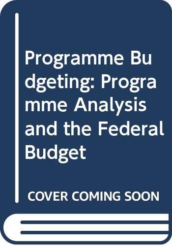 Program budgeting