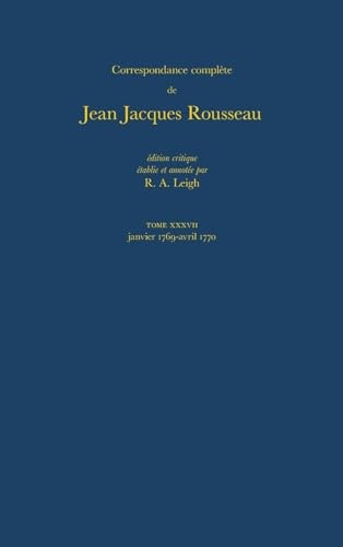 Correspondance Complète de Rousseau