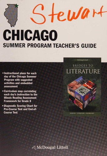 Chicago Summer Program Teacher's Guide by  cover