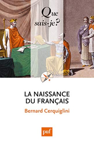 La naissance du français by Bernard Cerquiglini cover