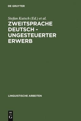 Zweitsprache Deutsch--ungesteuerter Erwerb by Ilka Desgranges cover