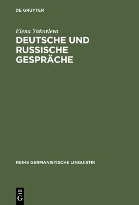 Deutsche und russische Gespräche by Elena Yakovleva cover