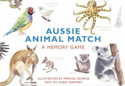 Aussie Animal Match by Marcel George, Chris Humfrey cover