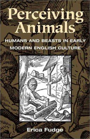 Perceiving animals by Erica Fudge cover