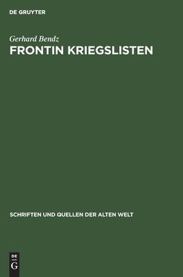 Frontin Kriegslisten by Gerhard Bendz cover