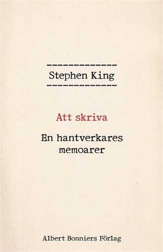 Att skriva by Stephen King cover