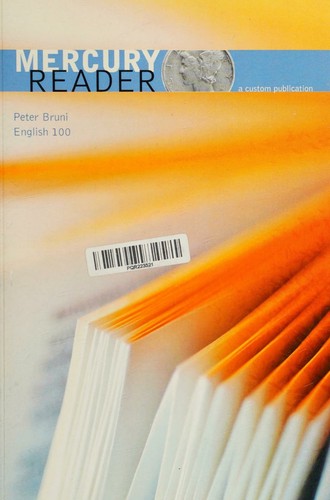 English 100 College of San Mateo by Peter Bruni, Stephen King, Albert Camus cover