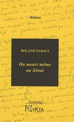 On meurt même au Sénat by  cover