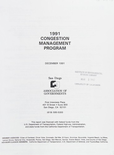 1991 congestion management program