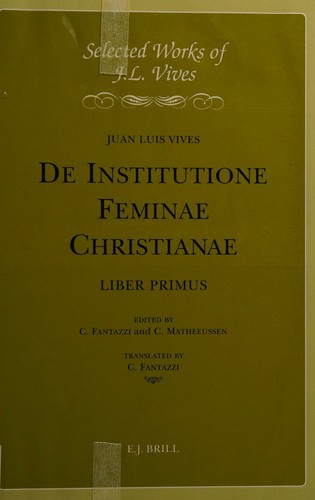 De institutione feminae Christianae