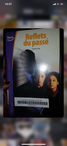 Reflets du passé by Gallas Diop cover