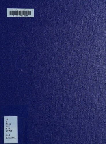 Projets de recherche et synthèse, 2001 by Anne Auclair, Linda Beaudet, Patricia Collins, University of Alberta. Faculté Saint-Jean cover