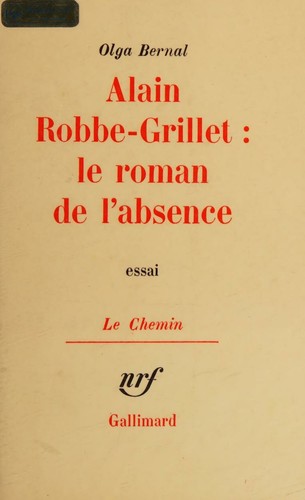Alain Robbe-Grillet by Olga Bernal cover