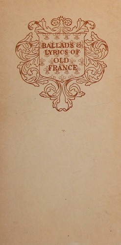 Ballads & lyrics of old France