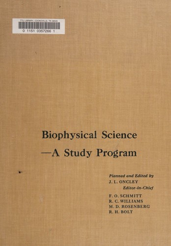Biophysical Science--A Study Program.