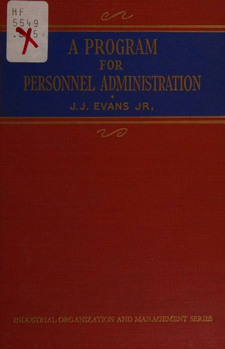 A program for personnel administration