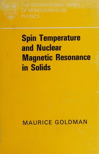 Spin temperature and nuclear magnetic resonance in solids