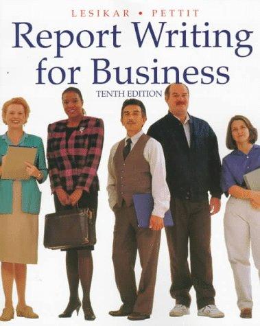 Report writing for business