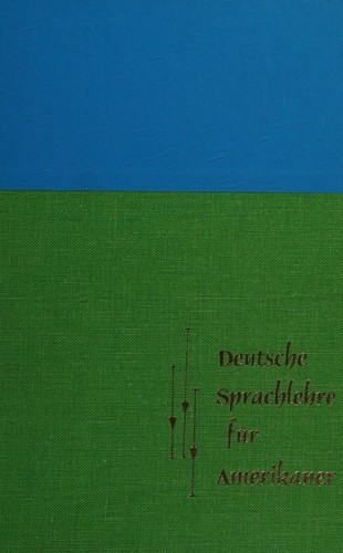 Deutsche Sprachlehre für Amerikaner by Heinz Griesbach cover