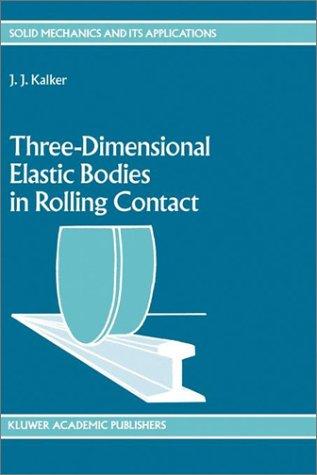 Three-dimensional elastic bodies in rolling contact