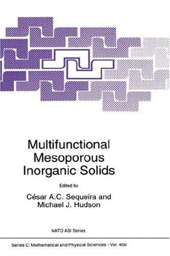 Multifunctional mesoporous inorganic solids