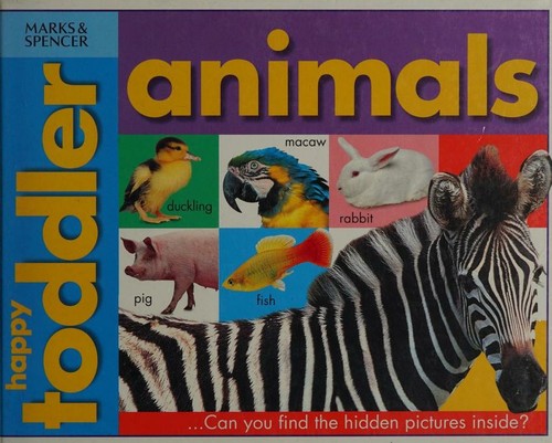 Happy Toddler Animals by Roger Priddy cover