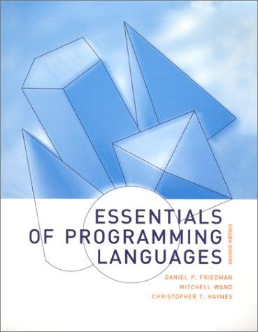 Essentials of programming languages