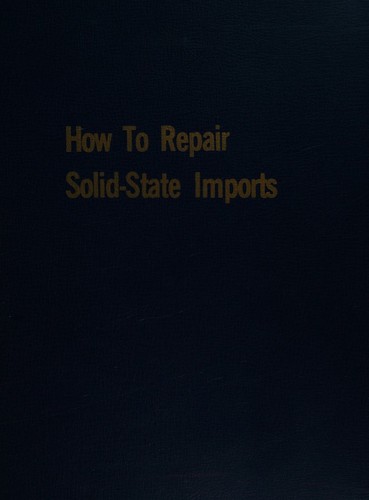 How to repair solid-state imports