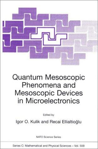 Quantum mesoscopic phenomena and mesoscopic devices in microelectronics