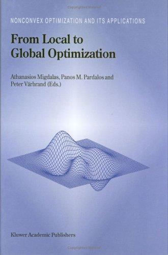 From local to global optimization