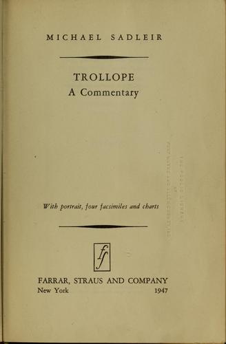 Trollope