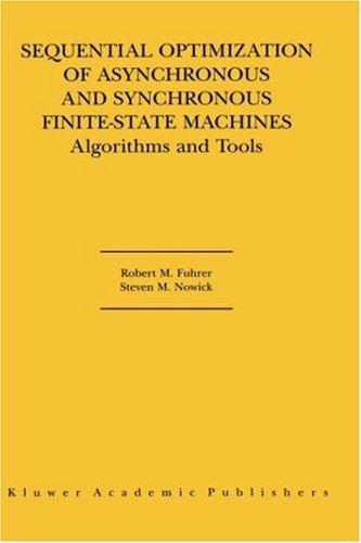 Sequential optimization of asynchronous and synchronous finite-state machines