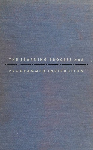 The learning process and programmed instruction