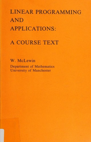 Linear programming and applications