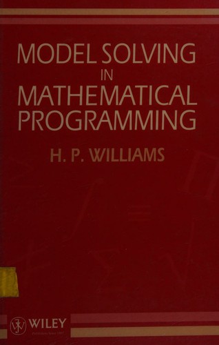 Model solving in mathematical programming