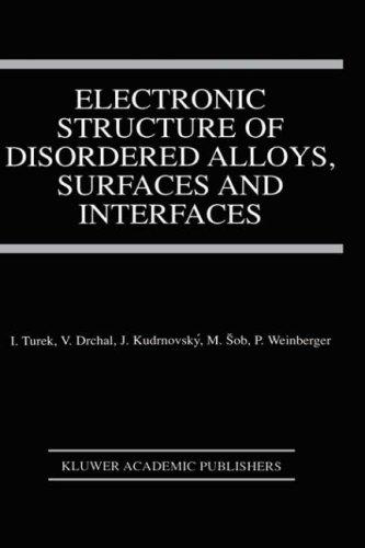 Electronic structure of disordered alloys, surfaces and interfaces
