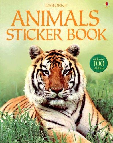 Animals Sticker Book by Phillip Clarke, Sarah Khan cover