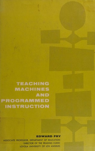 Teaching Machines and Programmed Instrucion