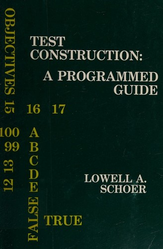 Test construction