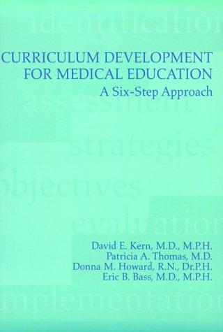 Curriculum development for medical education