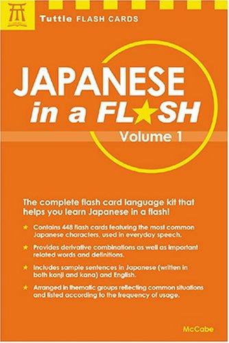Japanese in a Flash by Glen McCabe cover