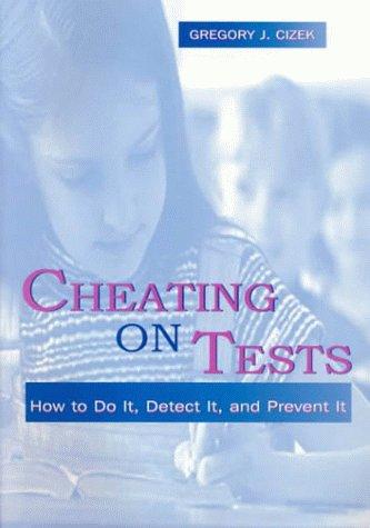Cheating on Tests