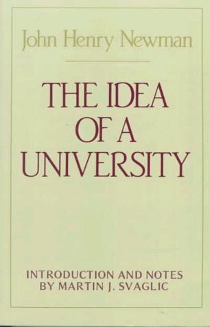 The idea of a university