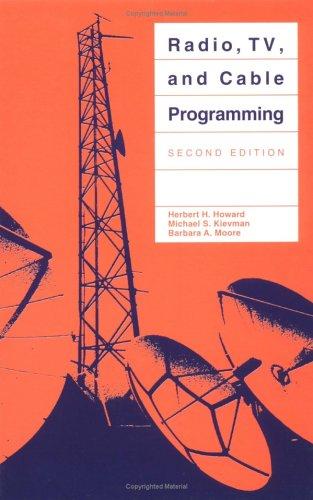 Radio, TV, and cable programming
