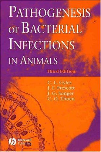 Pathogenesis of bacterial infections in animals