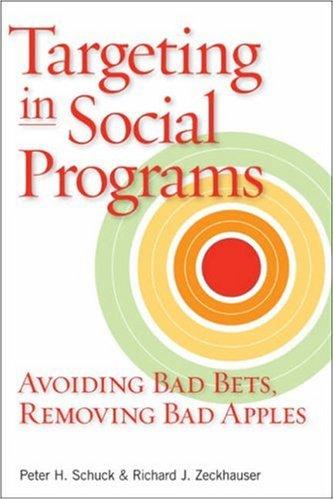 Targeting in social programs