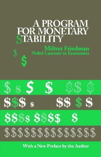 A program for monetary stability
