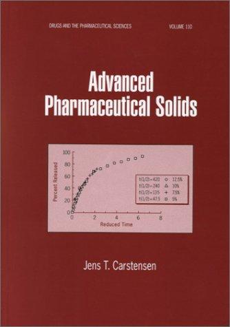 Advanced Pharmaceutical Solids (Drugs and the Pharmaceutical Sciences) by Jens T. Carstensen cover
