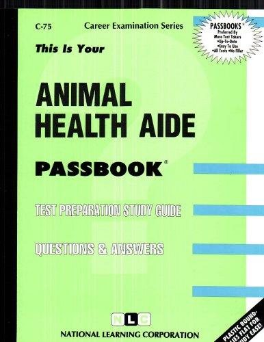 Animal Health Aide by Jack Rudman cover