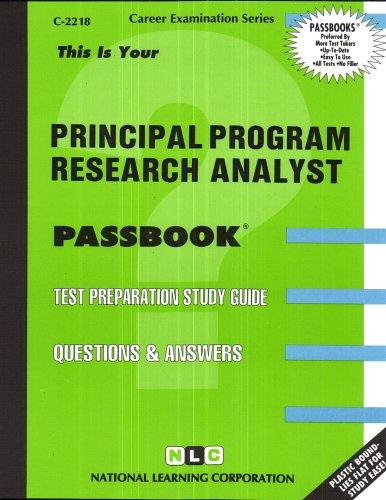 Principal Program Research Analyst